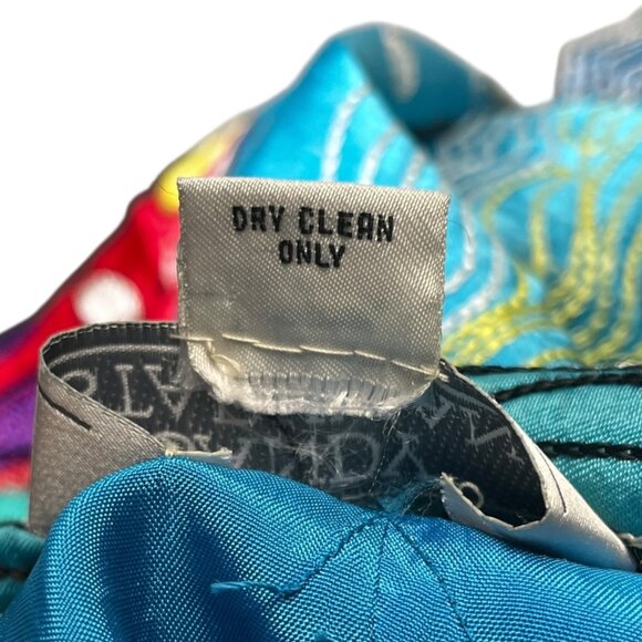 Sandy Starkman Blazer Women's Medium Button Up Long Sleeve Embroidered Fish Blue - Picture 5 of 8